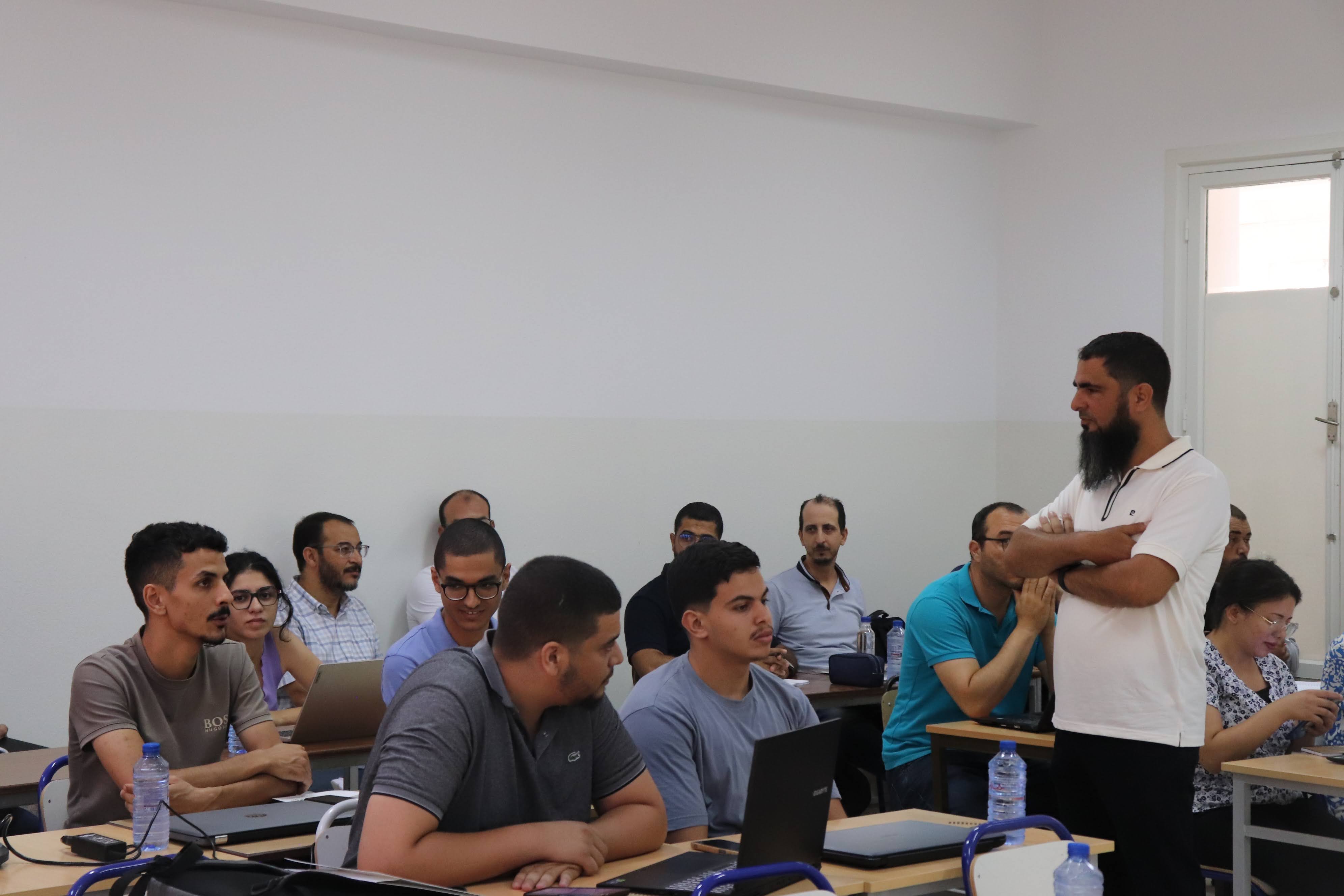 Instructor and Students
